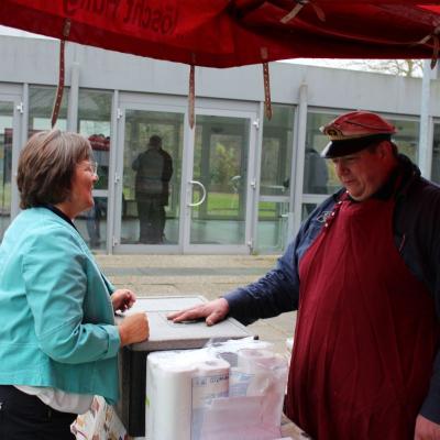 Suppenkoch Herr Arndt mit Frau Gabelmann