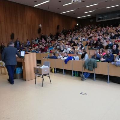 Siegerehrung - Blick in den Hörsaal