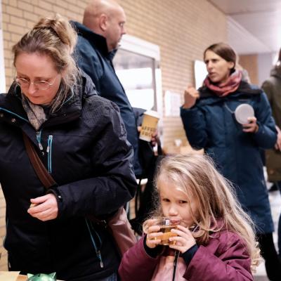 Kleine Stärkung bevor es losgeht