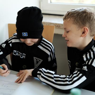 Bei der Klausur