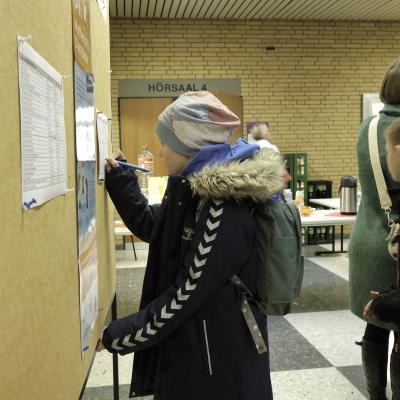 Bild 20: Anmeldung vor den Hörsälen