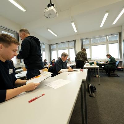 Bild 93: Im Korrekturraum
